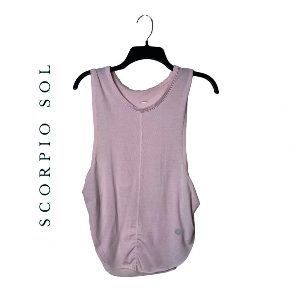 1431. SCORPIO SOL TANK‎ TOP LASER CUT OUTS ON BACK TWIST SIDES SEE MEASUREMENTS